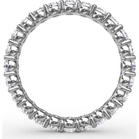 Shared-Prong Eternity Band with Round Diamonds by Fana - 1.44 Carat Total Diamond Weight