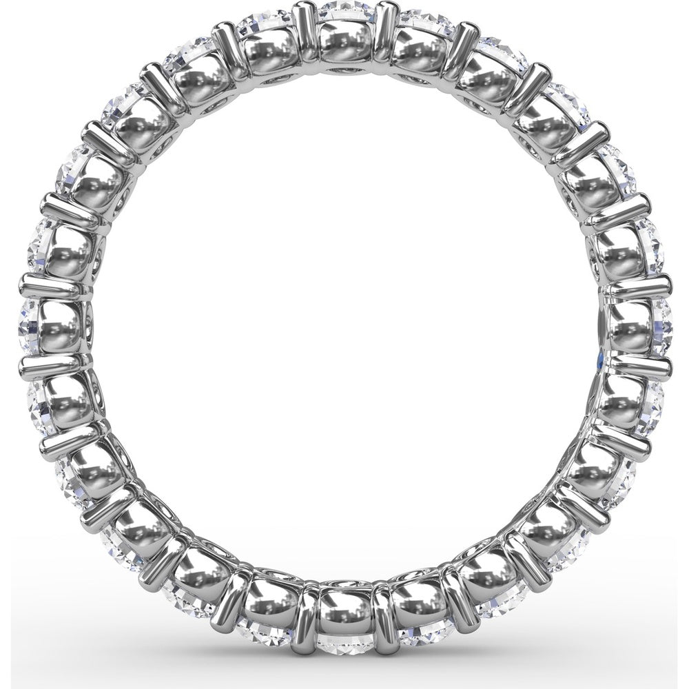 Shared-Prong Eternity Band with Round Diamonds by Fana - 1.44 Carat Total Diamond Weight