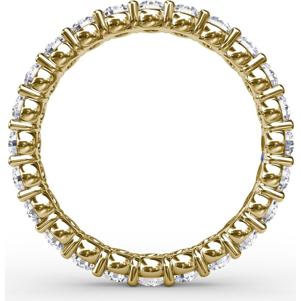 Shared-Prong Eternity Band with Round Diamonds by Fana - 1.44 Carat Total Diamond Weight