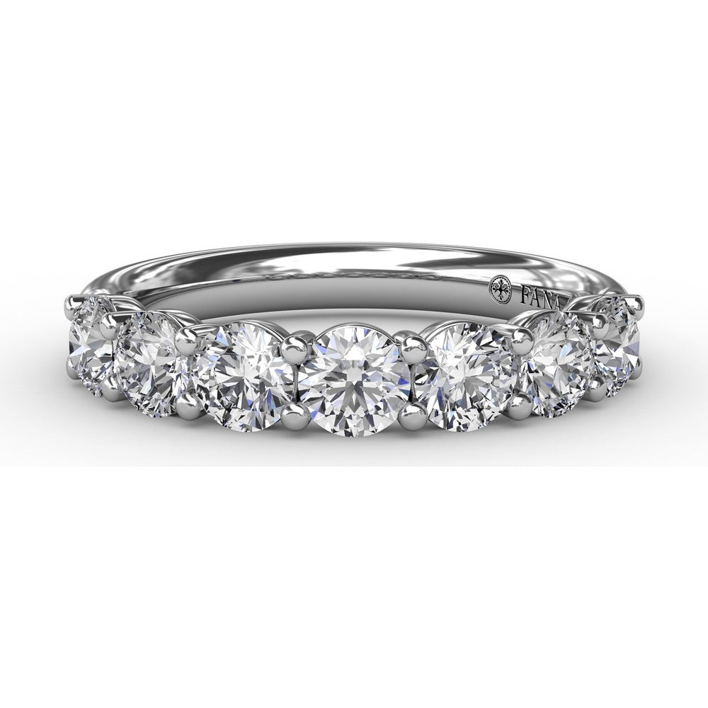 Shared-Prong Round Diamond Anniversary Band by Fana - 1.12 Carat Total Diamond Weight