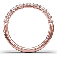 Shared-Prong Round Diamond Band by Fana - 0.25 Carat Total Diamond Weight