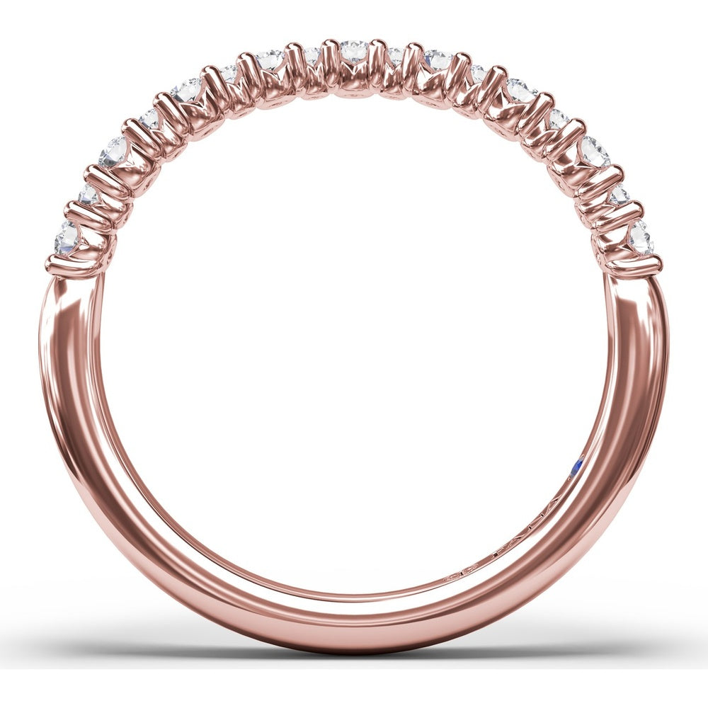 Shared-Prong Round Diamond Band by Fana - 0.25 Carat Total Diamond Weight
