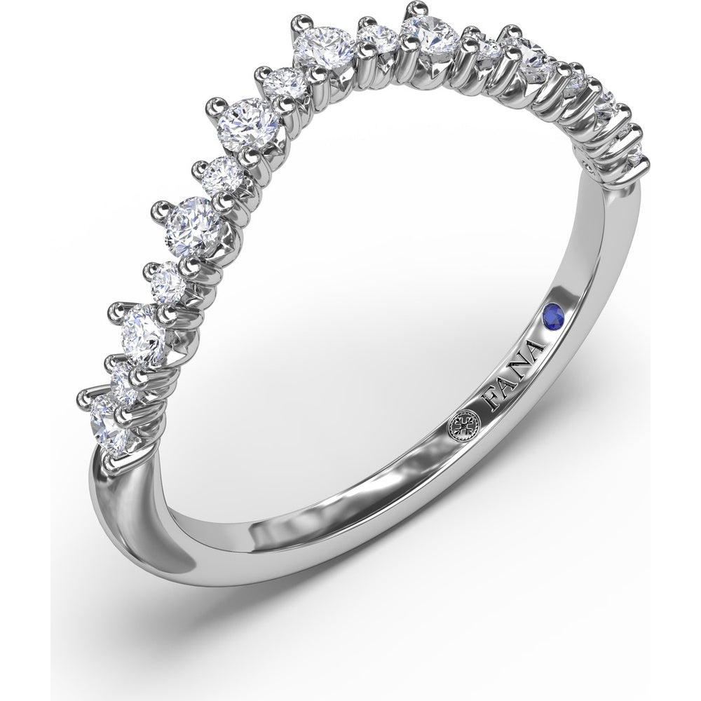 Shared-Prong Round Diamond Band by Fana - 0.25 Carat Total Diamond Weight