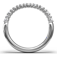 Shared-Prong Round Diamond Band by Fana - 0.25 Carat Total Diamond Weight