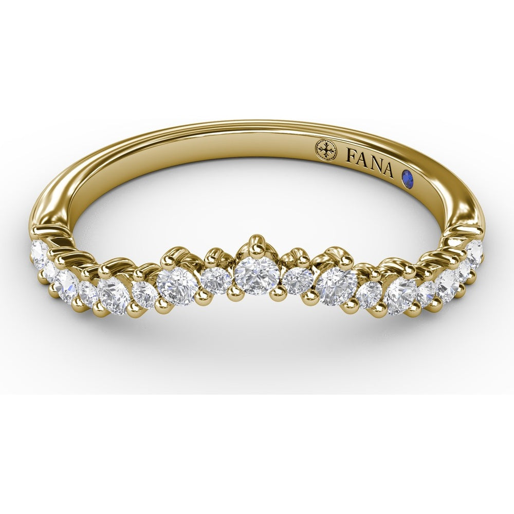 Shared-Prong Round Diamond Band by Fana - 0.25 Carat Total Diamond Weight