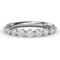Shared-Prong Round Diamond Band by Fana - 0.63 Carat Total Diamond Weight
