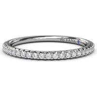Shared-Prong Round Diamond Wedding Band by Fana - 0.28 Carat Total Diamond Weight