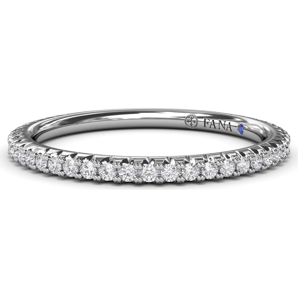 Shared-Prong Round Diamond Wedding Band by Fana - 0.28 Carat Total Diamond Weight