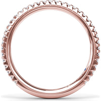 Shared-Prong Round Diamond Wedding Band by Fana - 0.28 Carat Total Diamond Weight