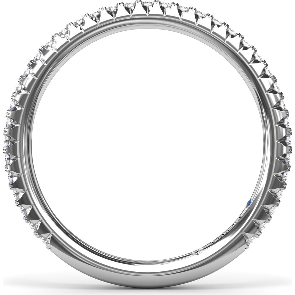 Shared-Prong Round Diamond Wedding Band by Fana - 0.28 Carat Total Diamond Weight