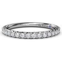 Shared-Prong Round Diamond Wedding Band by Fana - 0.28 Carat Total Diamond Weight
