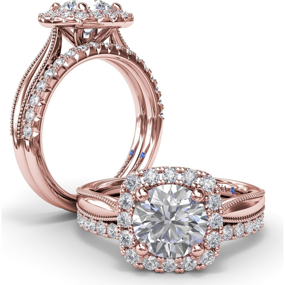 Shared-Prong Round Diamond Wedding Band by Fana - 0.28 Carat Total Diamond Weight
