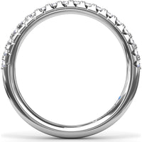Shared-Prong Round Diamond Wedding Band by Fana - 0.28 Carat Total Diamond Weight