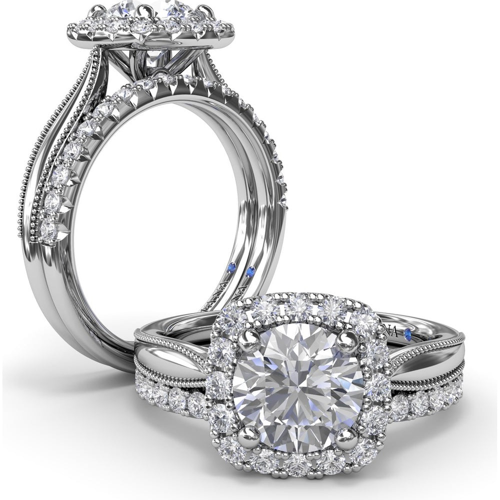 Shared-Prong Round Diamond Wedding Band by Fana - 0.28 Carat Total Diamond Weight