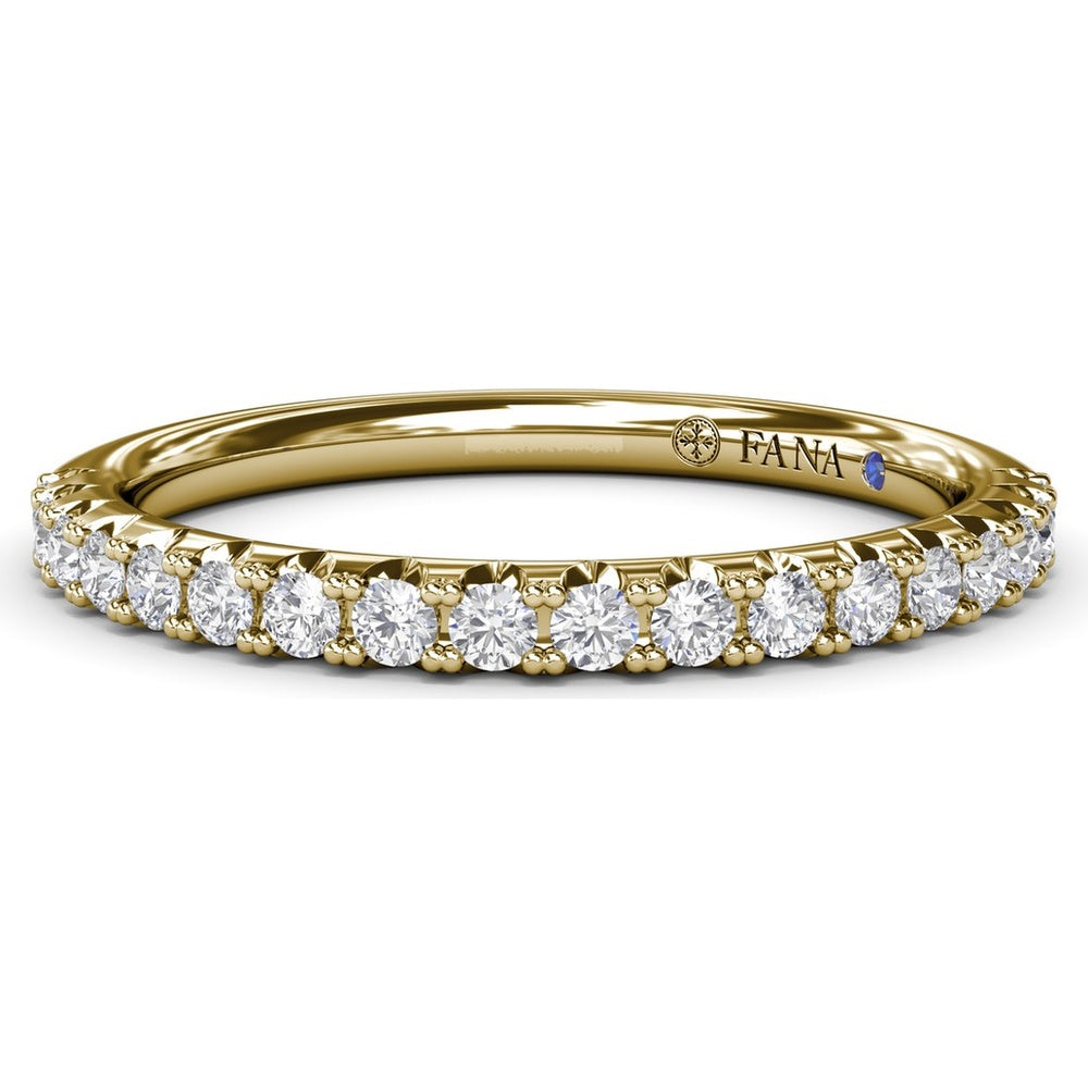 Shared-Prong Round Diamond Wedding Band by Fana - 0.28 Carat Total Diamond Weight