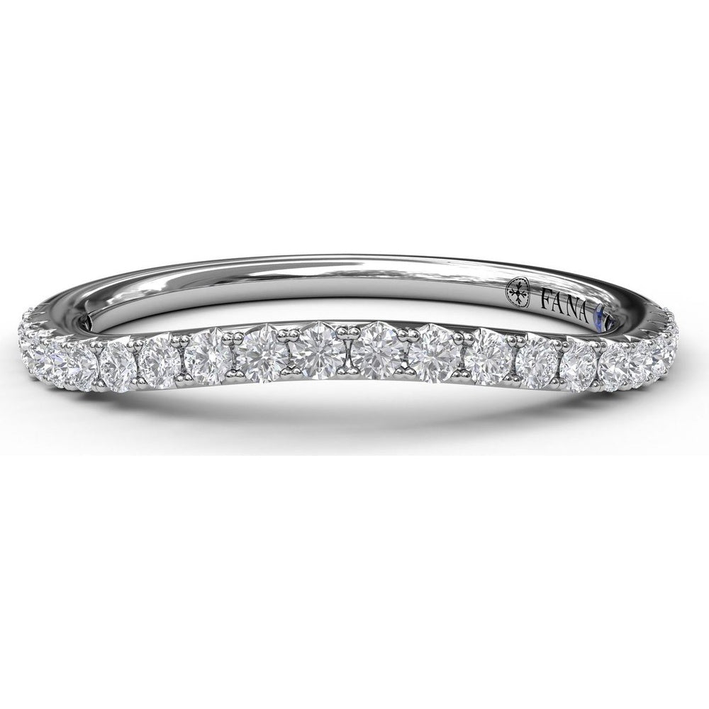 Shared-Prong Round Diamond Wedding Band by Fana - 0.29 Carat Total Diamond Weight