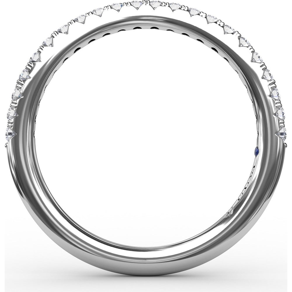 Shared-Prong Round Diamond Wedding Band by Fana - 0.29 Carat Total Diamond Weight