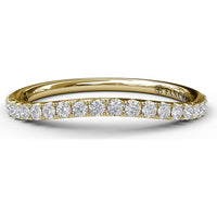 Shared-Prong Round Diamond Wedding Band by Fana - 0.29 Carat Total Diamond Weight
