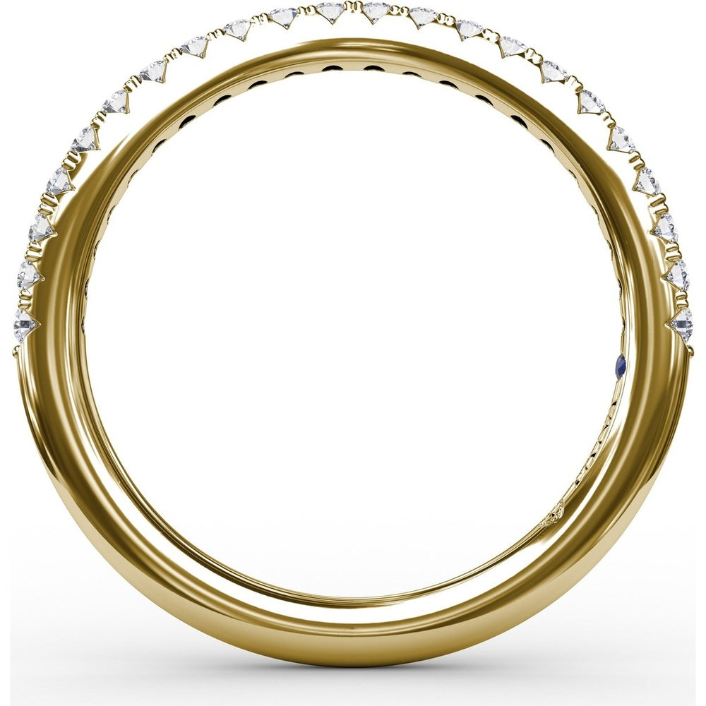 Shared-Prong Round Diamond Wedding Band by Fana - 0.29 Carat Total Diamond Weight