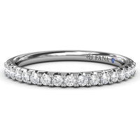 Shared-Prong Round Diamond Wedding Band by Fana - 0.30 Carat Total Diamond Weight
