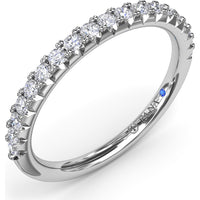 Shared-Prong Round Diamond Wedding Band by Fana - 0.30 Carat Total Diamond Weight