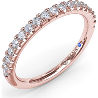 Shared-Prong Round Diamond Wedding Band by Fana - 0.30 Carat Total Diamond Weight
