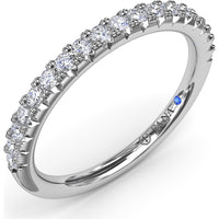 Shared-Prong Round Diamond Wedding Band by Fana - 0.30 Carat Total Diamond Weight