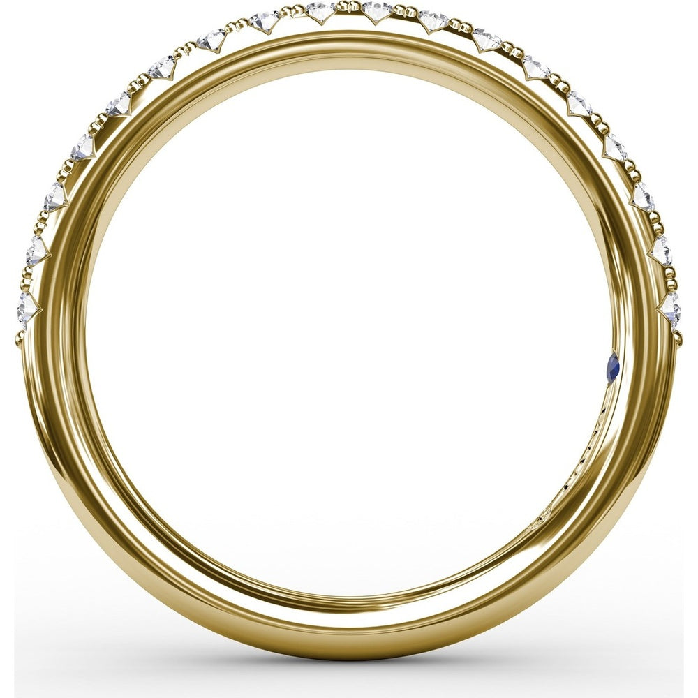 Shared-Prong Round Diamond Wedding Band by Fana - 0.32 Carat Total Diamond Weight