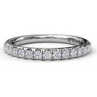 Shared-Prong Round Diamond Wedding Band by Fana - 0.34 Carat Total Diamond Weight