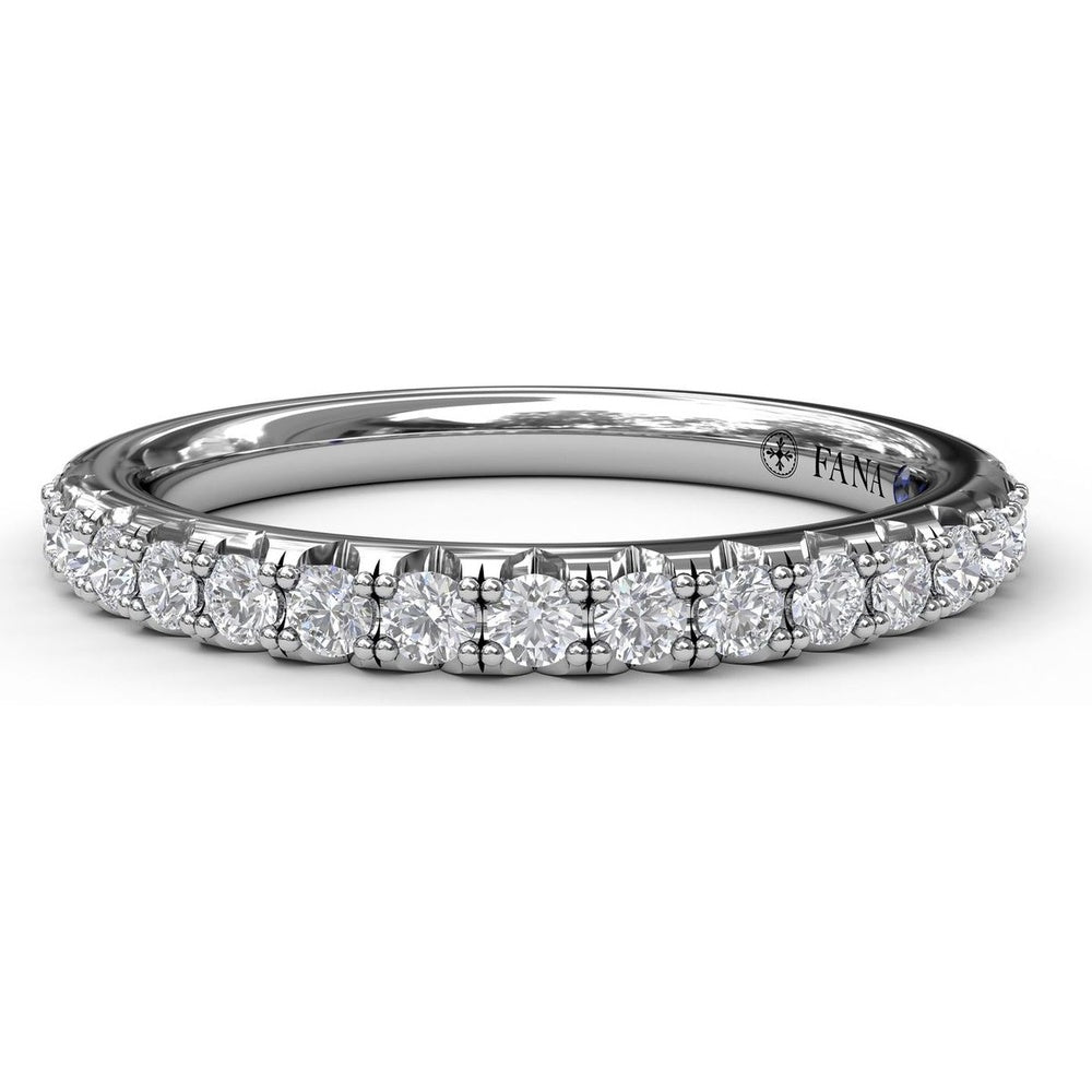 Shared-Prong Round Diamond Wedding Band by Fana - 0.34 Carat Total Diamond Weight