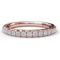 Shared-Prong Round Diamond Wedding Band by Fana - 0.34 Carat Total Diamond Weight