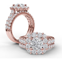 Shared-Prong Round Diamond Wedding Band by Fana - 0.34 Carat Total Diamond Weight