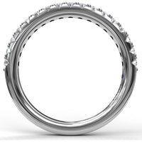 Shared-Prong Round Diamond Wedding Band by Fana - 0.34 Carat Total Diamond Weight