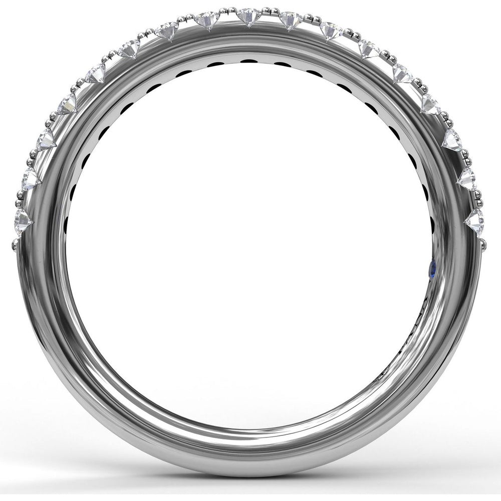 Shared-Prong Round Diamond Wedding Band by Fana - 0.34 Carat Total Diamond Weight