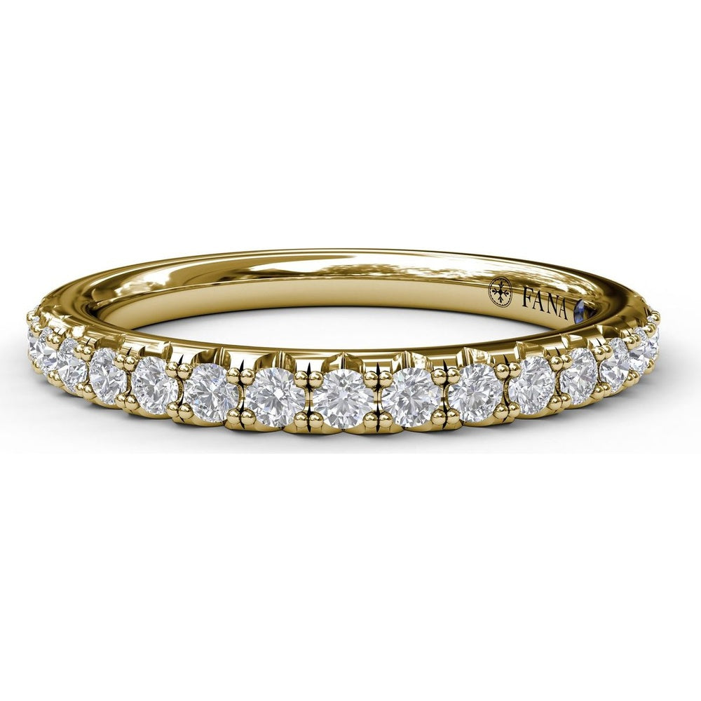 Shared-Prong Round Diamond Wedding Band by Fana - 0.34 Carat Total Diamond Weight