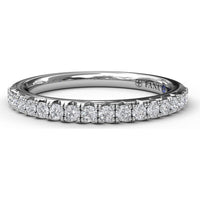 Shared-Prong Round Diamond Wedding Band by Fana - 0.36 Carat Total Diamond Weight