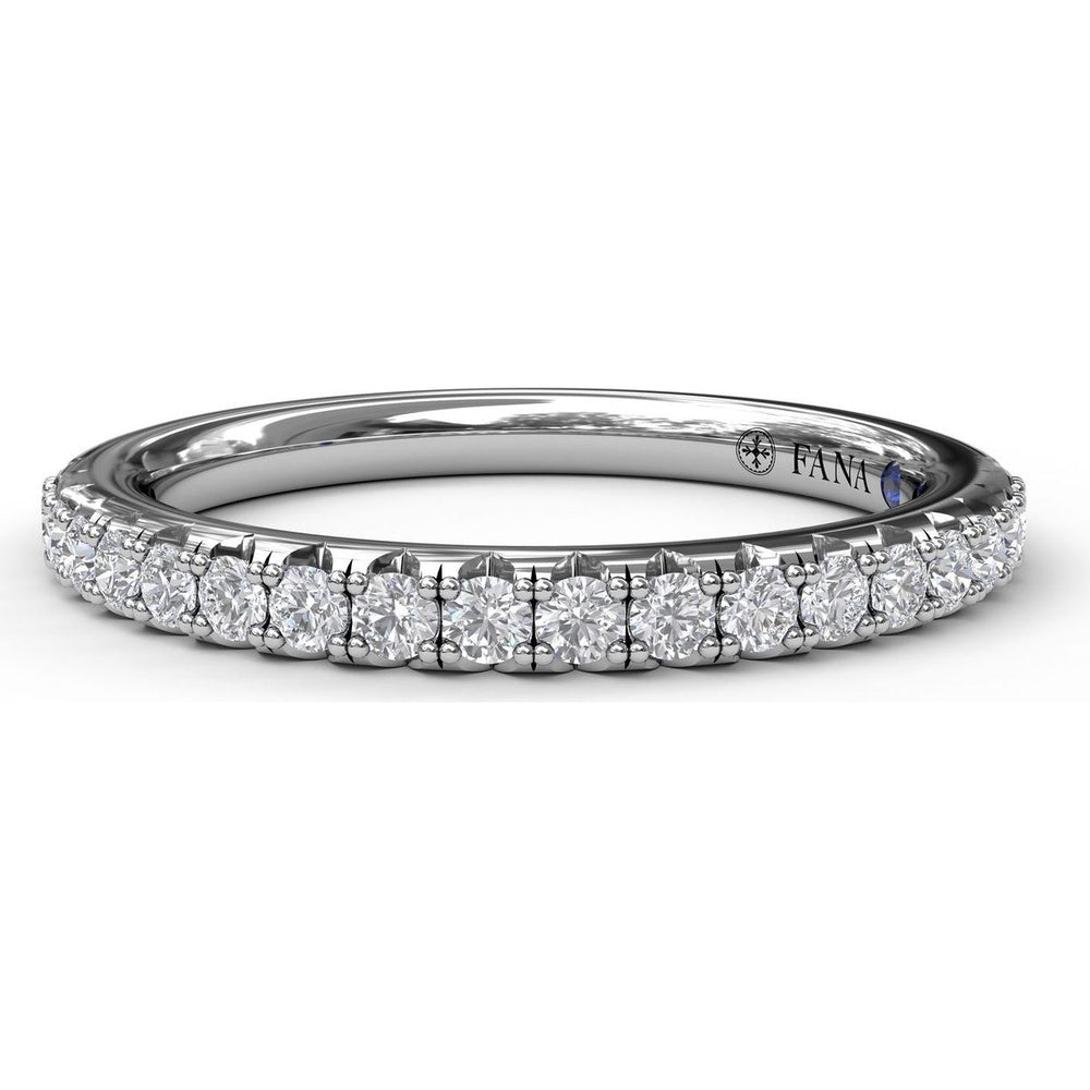 Shared-Prong Round Diamond Wedding Band by Fana - 0.36 Carat Total Diamond Weight