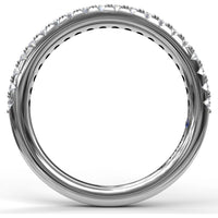Shared-Prong Round Diamond Wedding Band by Fana - 0.36 Carat Total Diamond Weight
