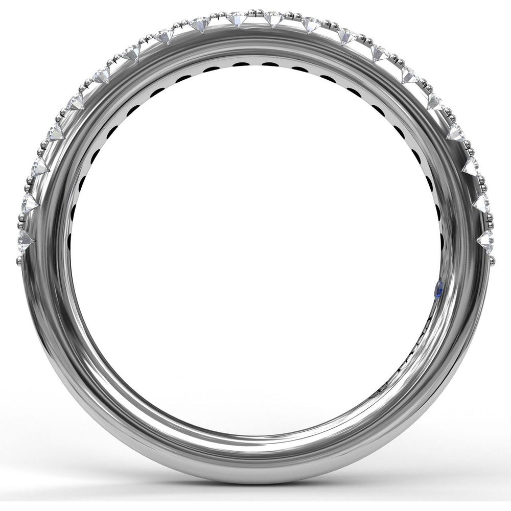 Shared-Prong Round Diamond Wedding Band by Fana - 0.36 Carat Total Diamond Weight