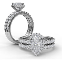 Shared-Prong Round Diamond Wedding Band by Fana - 0.40 Carat Total Diamond Weight