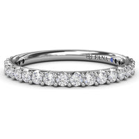 Shared-Prong Round Diamond Wedding Band by Fana - 0.44 Carat Total Diamond Weight