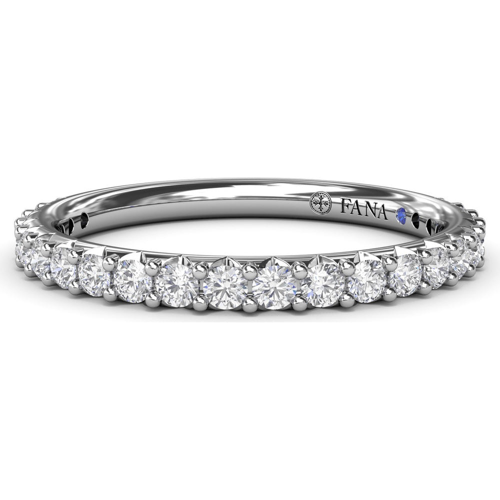 Shared-Prong Round Diamond Wedding Band by Fana - 0.44 Carat Total Diamond Weight