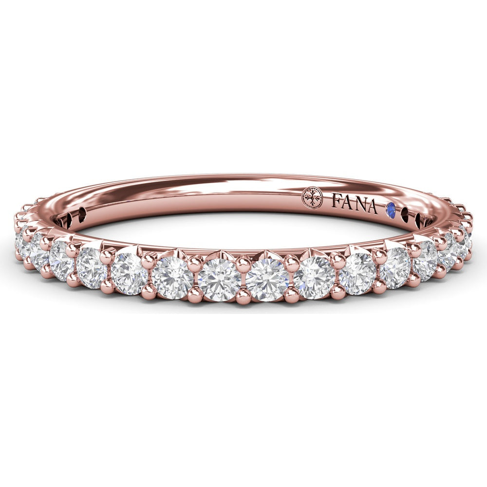 Shared-Prong Round Diamond Wedding Band by Fana - 0.44 Carat Total Diamond Weight