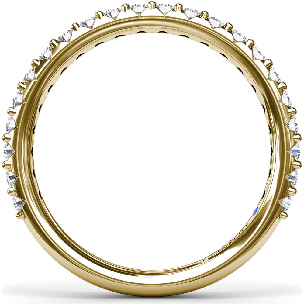 Shared-Prong Round Diamond Wedding Band by Fana - 0.44 Carat Total Diamond Weight