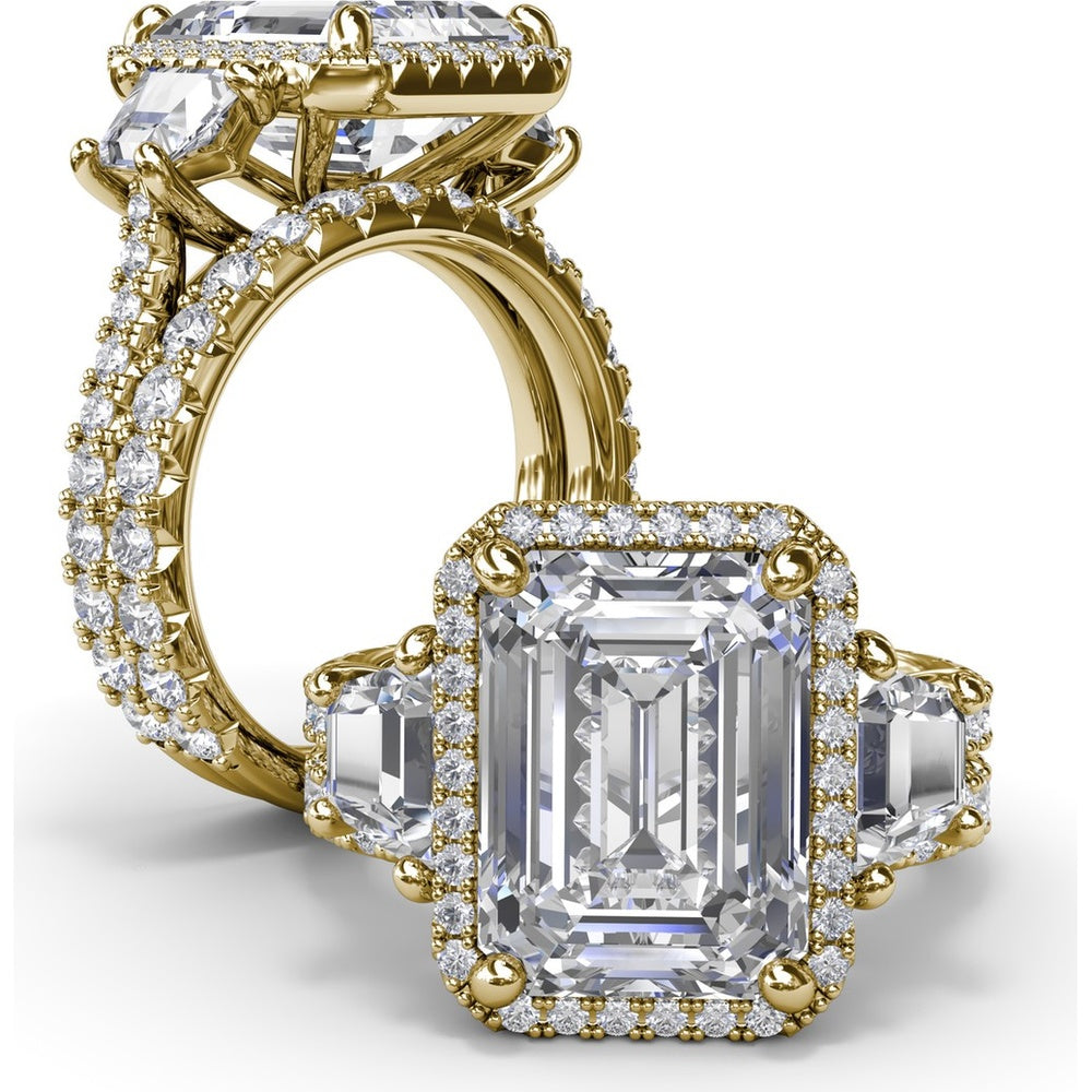 Shared-Prong Round Diamond Wedding Band by Fana - 0.89 Carat Total Diamond Weight