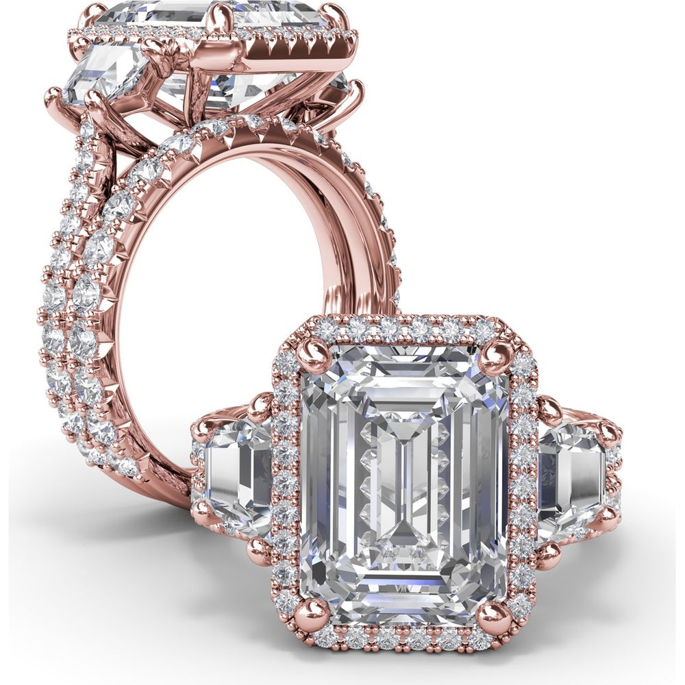Shared-Prong Round Diamond Wedding Band by Fana - 0.89 Carat Total Diamond Weight