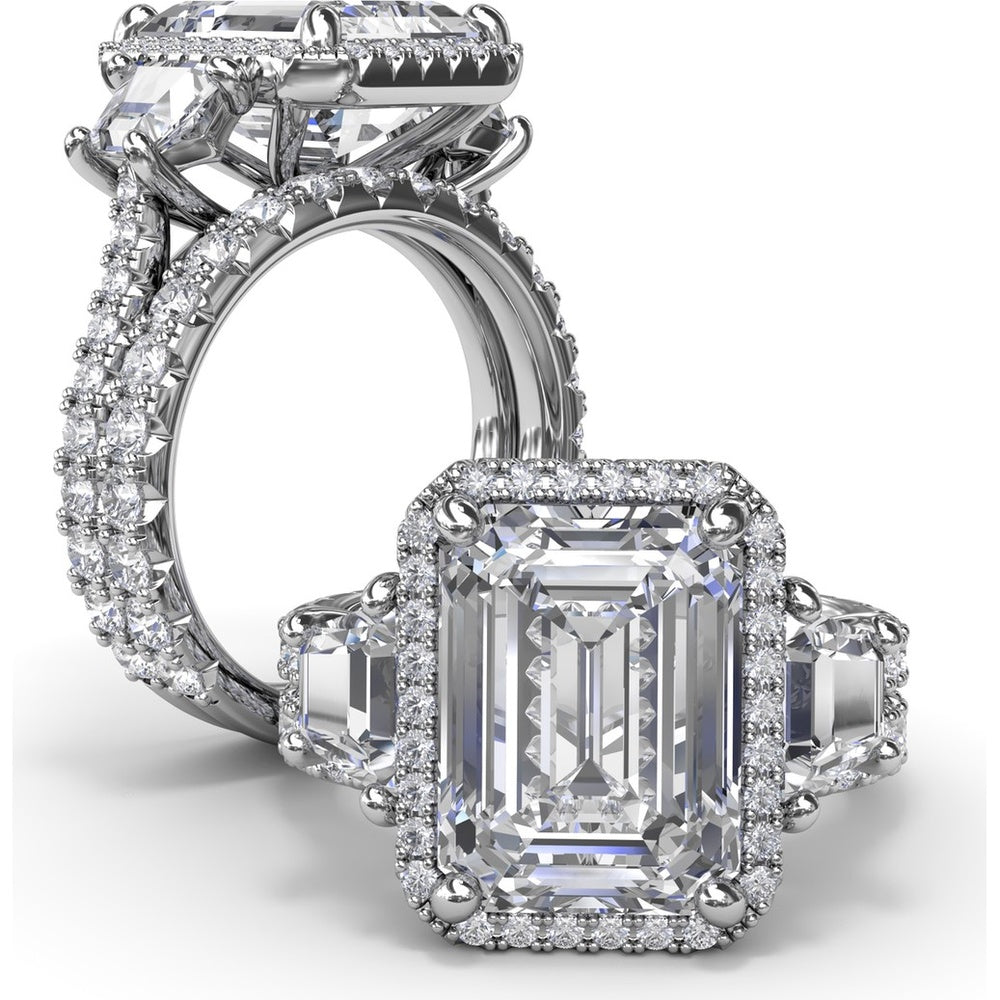 Shared-Prong Round Diamond Wedding Band by Fana - 0.89 Carat Total Diamond Weight