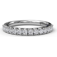 Shared-Prong Set Round Diamond Band by Fana - 0.40 Carat Total Diamond Weight