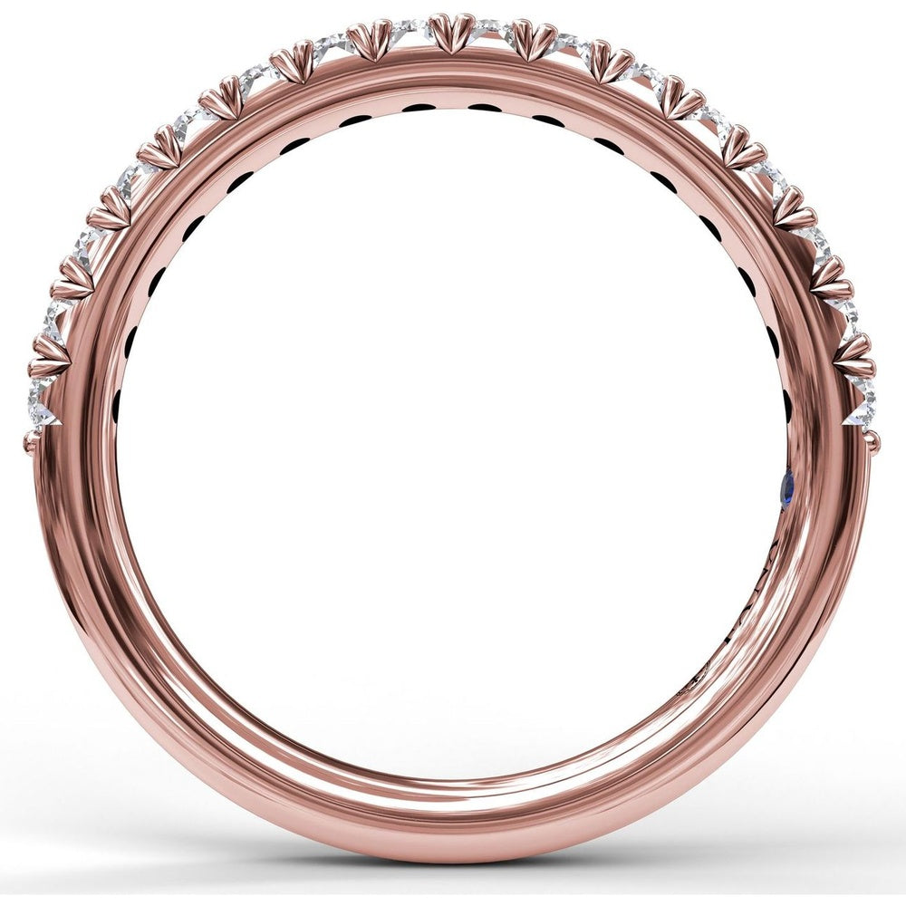 Shared-Prong Set Round Diamond Band by Fana - 0.40 Carat Total Diamond Weight