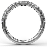 Shared-Prong Set Round Diamond Band by Fana - 0.40 Carat Total Diamond Weight